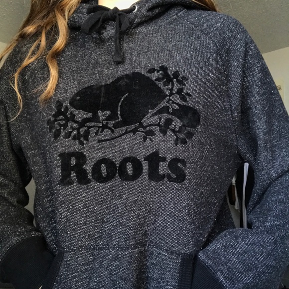roots black pepper hoodie